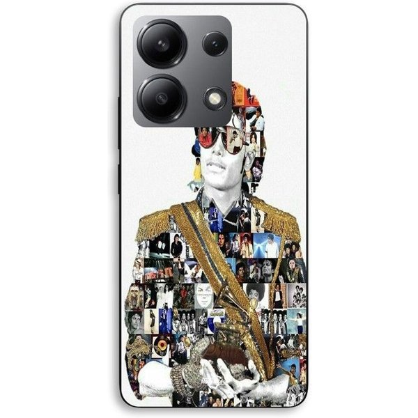 Funda Para Xiaomi Redmi Note 13 4G Michael Jackson Legend Maniacase Negro-image