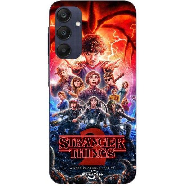Funda Para Samsung Galaxy A25 Stranger Things Temporada 2 Maniacase-image