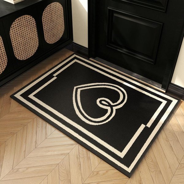 Nueva Felpudo De Entrada Chino De Gama Alta Felpudo Para Puerta De Entrada Felpudo Para Recibidor De Sala De Estar Alfombra De Cama Felpudo Para Pies De Entrada Resistente A La Suciedad Hogar 60X90CM-image