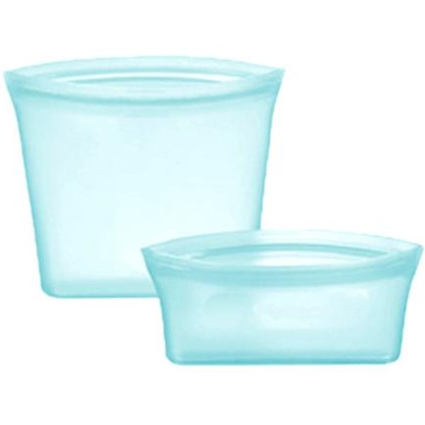 Silikonowa Torba Do Przechowywania śWieżEj żYwnośCi Wielokrotnego UżYtku Torby Do Przechowywania Szczelne Silikonowe Torby Do ZamrażArki Zamykane Torby Kuchenne Ziplock Lock Bag White White-image