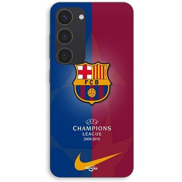 Etui Na Samsunga Galaxy S23 Plus Fc Barcelona Real Madryt Liga MistrzóW Maniacase Czarny-image