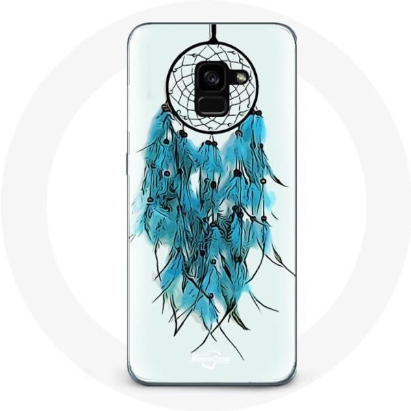 Funda - Maniacase - Samsung Galaxy A8 Plus - AtrapasueñOs - Flexible - ProteccióN SintéTica Blanco-image