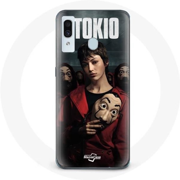 Funda Para Samsung Galaxy A30 La Casa De Papel MáScara De Tokio-image