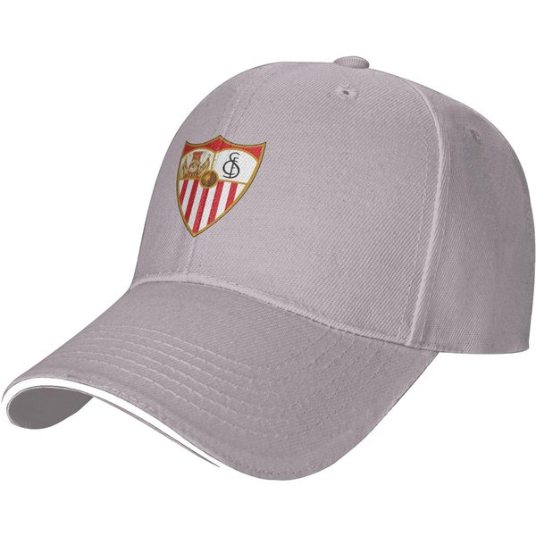 Gorra De BéIsbol Sevilla Club Sun Moda De Verano Gorra Trucker Para Hombres Mujeres Tenis Skate Gorras De BéIsbol One Size Gray-image