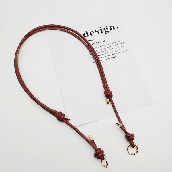 Correa Larga De Cuero Para Hombro Bolso Cruzado CinturóN De Repuesto Ajustable Accesorios Para Correa De Bolso De Mano Correa Para Bolsos Diy-image