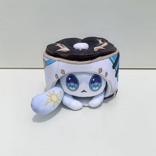 Honkai Star Rail Phainon Pluszowa Lalka Kot ŚMieszny Mydei Cosplay Pluszowe Zabawki Kot Anaxa Pluszowa Poduszka Prezent Urodzinowy BożE Narodzenie WystróJ Domu 16Cm-image