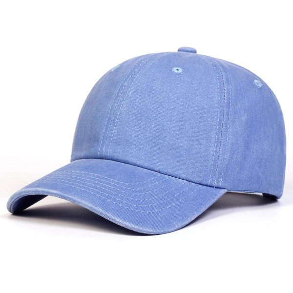 Unisex Czapki Baseballowe Jednolite Jasno SpłUkiwane Wiosna I Jesień Outdoor Regulowane Codzienne Czapki Czapka Hip Hop Czapka PrzeciwsłOneczna Ciemny Kolor Szary-image