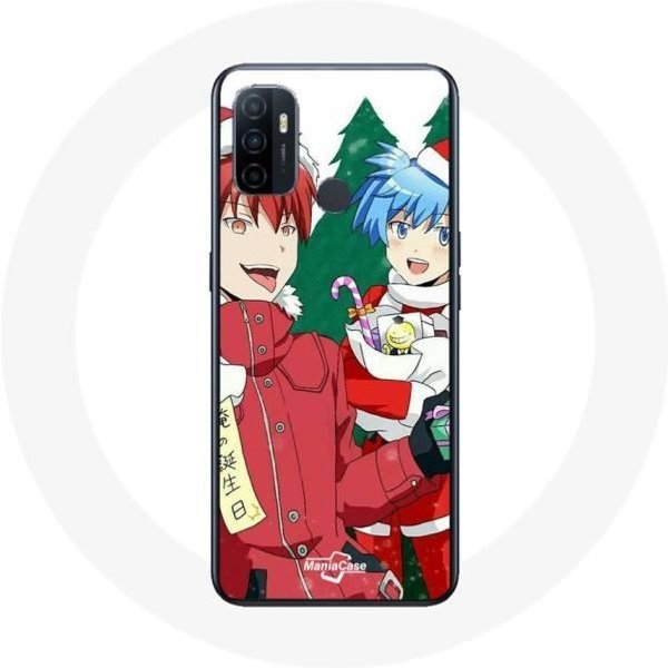 Funda Para Oppo A53 Karma Y Nagisa Assassination Classroom Anime DíA De Navidad-image