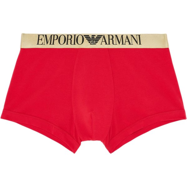 Emporio Armani Calzoncillos De Boxer Con Cintura Jacquard Y Logo EláStico Para Hombre Rojo 111389-4F595-10374 M Beige-image