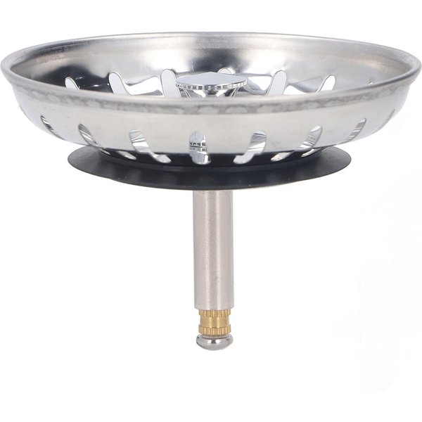 Colador De Acero Inoxidable Para Fregadero De Cocina De Repuesto Colador Fregadero Cocina TapóN Combo Cesta-image