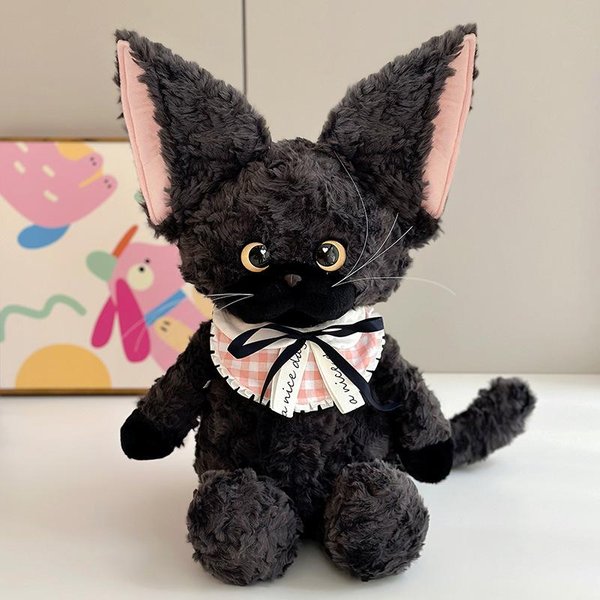 Nuevo MuñEco De Gato AlemáN Enrollable, Lindo MuñEco De Gato, Juguete De Peluche Para NiñA, Gatito, Regalo De CumpleañOs 45Cm-image
