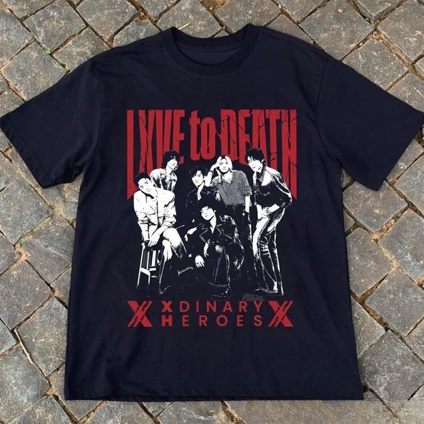 Koszulka Xdinary Heroes, Koszulka Xdinary Heroes Lxve To Death, Koszulka Xdinary Heroes World Tour 2026, Xdinary Heroes, Beautiful Mind World Tour L-image