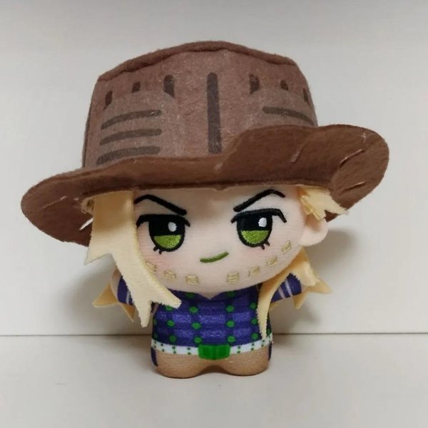 Anime Jojo Steel Ball Run Cosplay Johnny Joestar Gyro Zeppeli Lalka Pluszowa Wypchana BawełNiana Lalki WystróJ Pokoju Dekoracja ŚWiąTeczna-image
