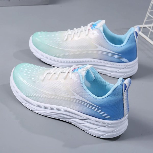 Zapatillas Mujer Nueva Moda Zapatos Casuales Suela Suave Transpirables Zapatos Para Correr 40 Azul-image