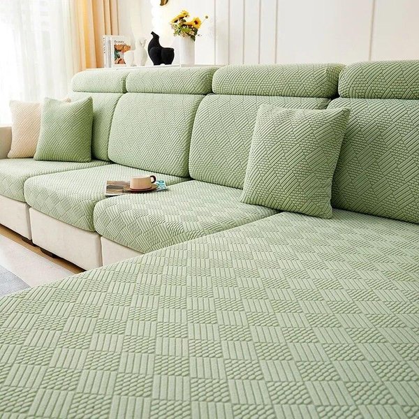 ZagęśCić Narzuta Na Sofę żAkardowa Narzuta Na Sofę Narzuta Na Sofę RozciąGliwa Regulowana Narzuta Na Sofę W KształCie Litery L Narzuta Na Sofę Home Decor 1PC Normal Size-2-image