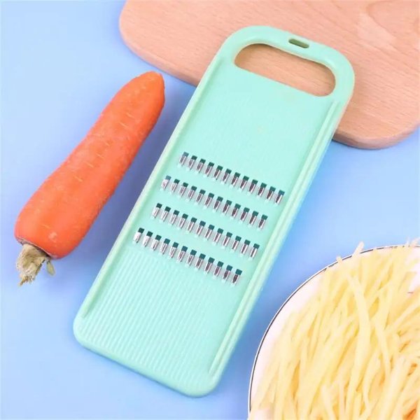 1/3 Piezas Rallador De Verduras Rejilla De Patata Cortador Zanahoria Cortador Cuchillo Ondulado Pelador Triturador Herramientas De Cocina Para Ensalada-image