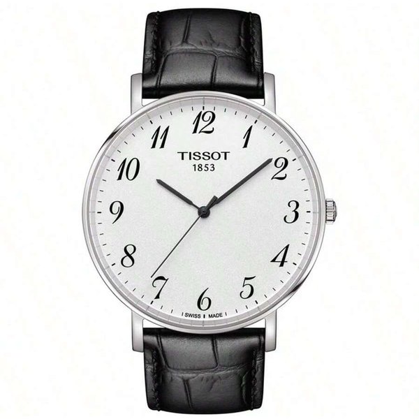 Reloj Para Mujer Tissot Serie PR100 Movimiento MecáNico AutomáTico, Resistente Al Agua 30M, Celsius 33Mm Esfera Blanca, Acero Inoxidable T109.610.16.032.00 Blanco-image