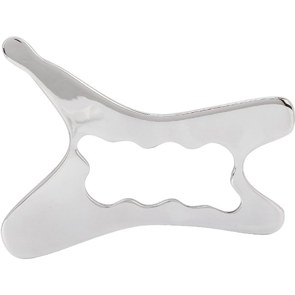 Herramienta Gua Sha PortáTil Acero Inoxidable Tabla De Raspado Para Masaje Para Piernas Brazos Cuello Hombro-image