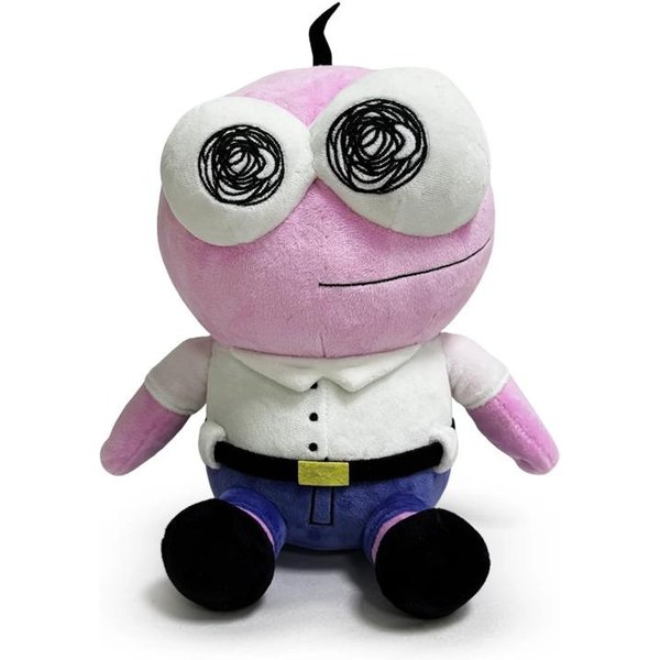 Nueva MuñEca De Peluche Smiling Friends MuñEca De Peluche PeriféRicos De Anime MuñEca Suave ColeccióN DecoracióN De HabitacióN Juguete Regalos De CumpleañOs Para NiñOs Gray-image