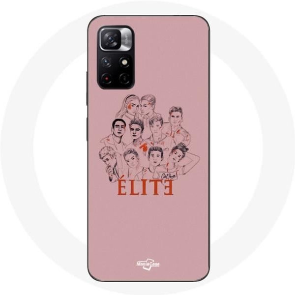 Funda - Redmi - Note 11 5G - Flexible - Blanca - PóSter Personajes Fanart Logo-image