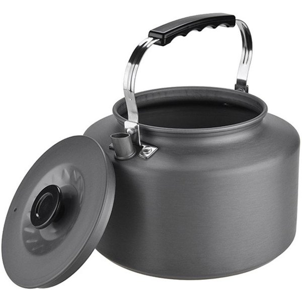 Hervidor De Agua PortáTil De 2L, Tetera, Cafetera, Tetera De AleacióN De Aluminio Para Interiores Y Exteriores 2L-image