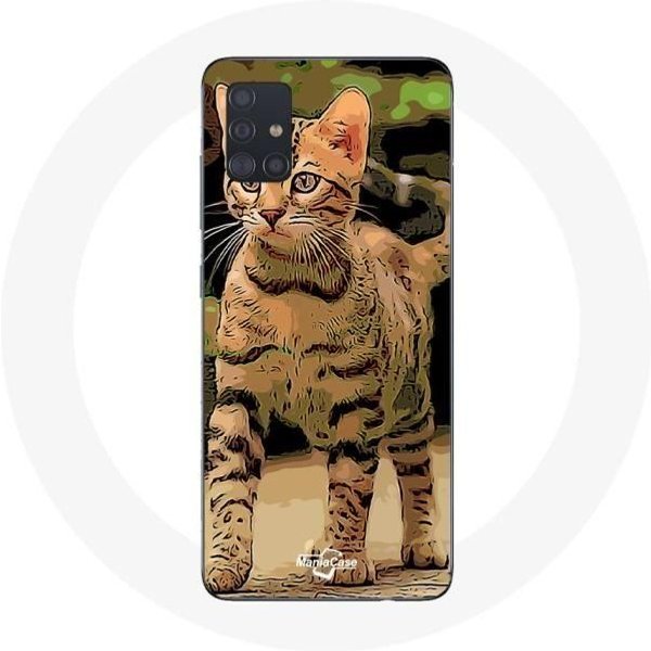 Funda - Samsung - Galaxy A71 - Flexible - Dibujo Animado - ProteccióN-image
