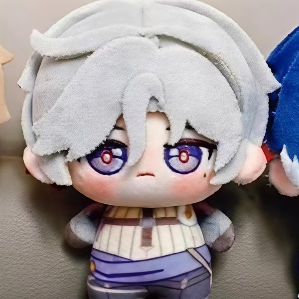 10 Cm Genshin Impact Varka Illuga Flins Figuras De Anime Peluche Cosplay Disfraz MuñEco De AlgodóN Juguetes Para NiñOs Regalo De CumpleañOs Festival 10Cm-image