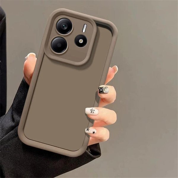 Etui Na Telefon Redmi Note 14 5G Etui Note14 4G Matowe Tylne Etui Luksusowe Silikonowe Etui Na Telefon Dla Xiaomi Redmi Note14 4G Etui Redmi Note 14 4G-image