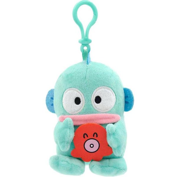 Peluche Sanrio Hangyodon Peluche Relleno Llavero Colgante MuñEco De Dibujos Animados Juguetes AlgodóN PP Suave Kawaii Bolso Llavero Regalos Para NiñAs NiñOs-image