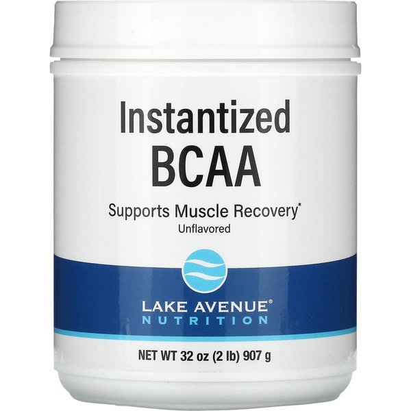 Lake Avenue Nutrition, Polvo InstantáNeo De Bcaa, Sin Sabor, 32 Oz (907 Gramos)-image