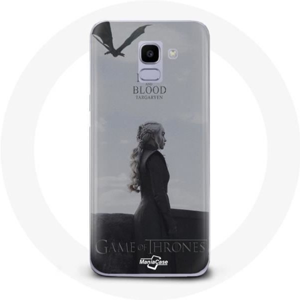 Funda Para Samsung Galaxy A8 2018 Juego De Tronos Temporada 8 Daenerys Targaryen Fuego Y Sangre El Trono D-image