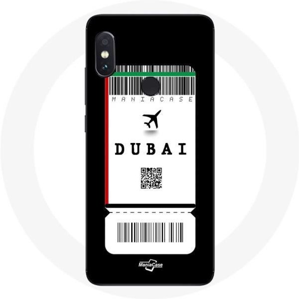 Funda - Xiaomi - Redmi Note 5 CáMara Dual AI - Flexible - Billete De AvióN DubáI - ProteccióN-image