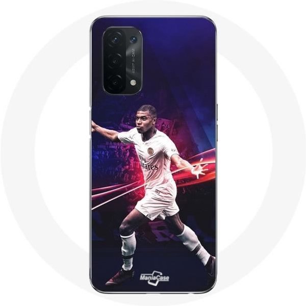 Funda Para Oppo A74 5G - Maniacase - Kylian Mbappé - Paris Saint Germain - Flexible - Deportivo-image
