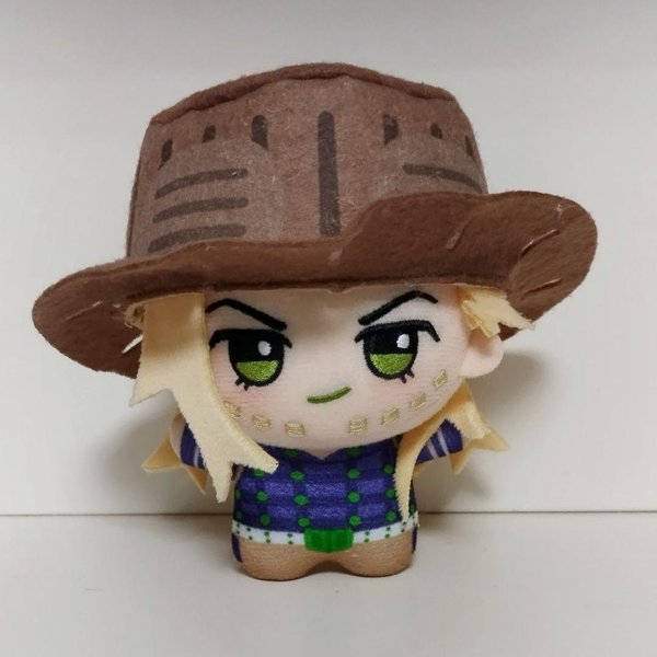 Anime Jojo Steel Ball Run Cosplay Johnny Joestar Gyro Zeppeli Lalka Pluszowa Wypchana BawełNiana Lalki WystróJ Pokoju Dekoracja ŚWiąTeczna 10Cm Ordinary-image