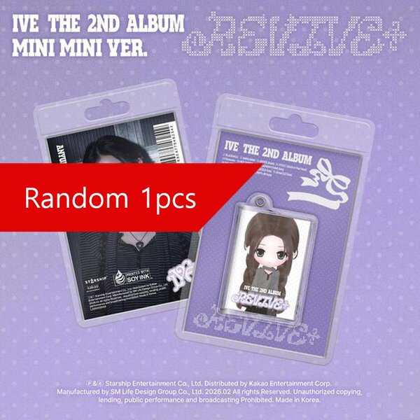 IVE – EL Segundo ÁLbum Revive+ EdicióN Mini Mini. (EdicióN Limitada) Random 1PCS Red-image