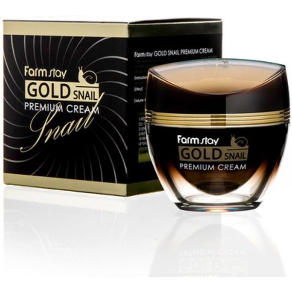 Farmstay Gold Snail Premium Cream – 50Ml Intensywnie OdżYwczy Krem-image