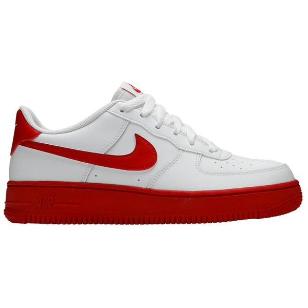 Nike Air Force 1 Low BiałE Czerwone Podeszwa śRodkowa (Gs) 39 White-image