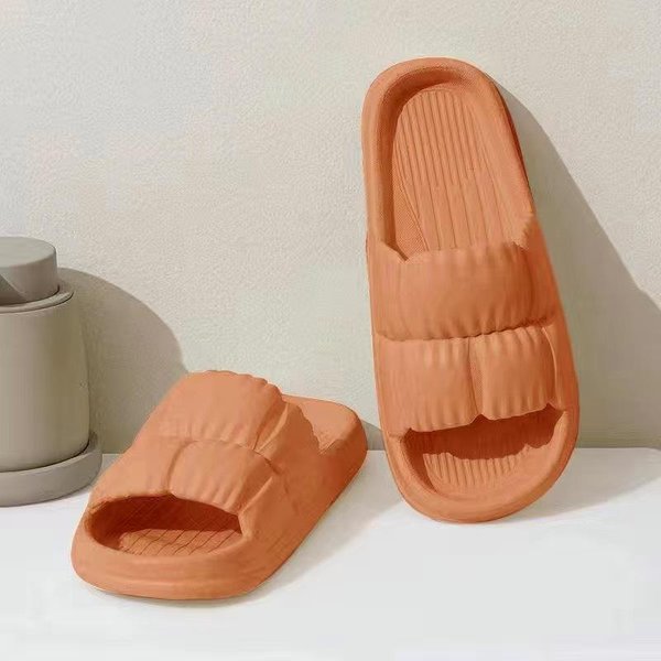 Kobiety Super Lekkie Chmury Kapcie SandałY Letnia PlażA MięKka Podeszwa Kobiece Klapki EVA MężCzyźNi Panie Domu łAzienka AntypośLizgowe Slajdy 38-39-image