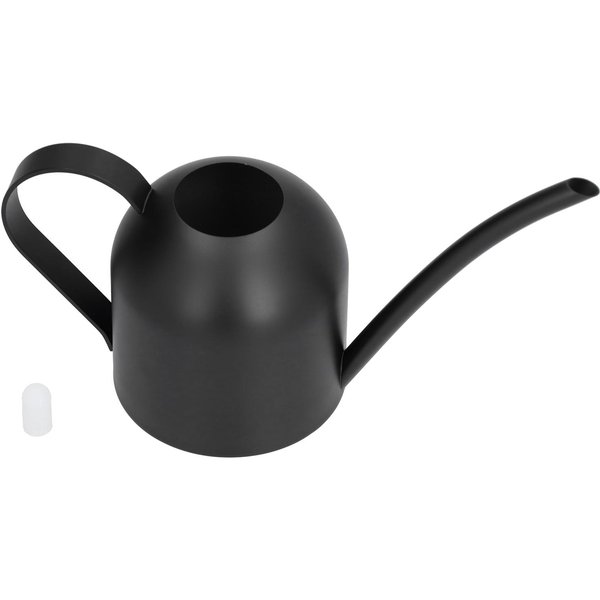Konewka 500ML Stal Nierdzewna DłUga Wylewka Konewka Do Podlewania Do RośLin Domowych WewnąTrz I Na ZewnąTrz Black-image