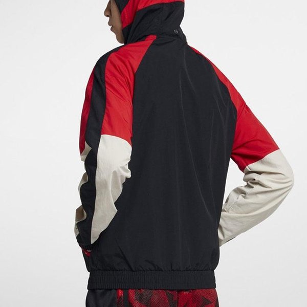 Chaquetas Nike Para Hombre Con Capucha No Desmontable Moderado Otro AJ3458-010 M Red-image
