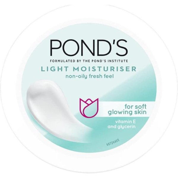 Hidratante Ligero Pond's 100 Ml Para Rostro Manos Cuerpo, Crema No Grasa De RáPida AbsorcióN Con HidratacióN 24H Para Todos Los Tipos De Piel-image
