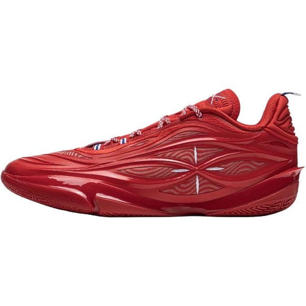 MęSkie Trampki Li-Ning Li Ning Way Of Wade AmortyzująCe Odporne Na ŚCieranie Niskie Buty Do KoszykóWki MęSkie Czerwone 40-image