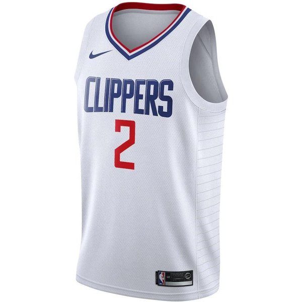 Camiseta Nike NBA LA Clippers Kawhi Leonard EdicióN AsociacióN Hombre Ropa De Calle 865185-107 M White-image