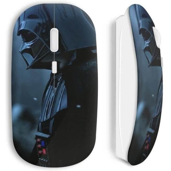 Czarna Bezprzewodowa Mysz Darth Vader Star Wars-image