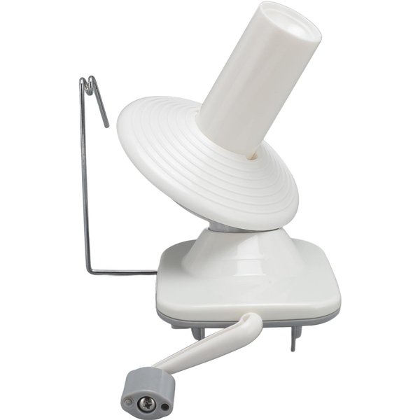 Nawijarka Do WełNy RęCzna, Niskoszumowa, Lekka, PrzenośNa, MałA Nawijarka Do KłęBkóW WłóCzki Do Robienia Na Drutach DIY White-image