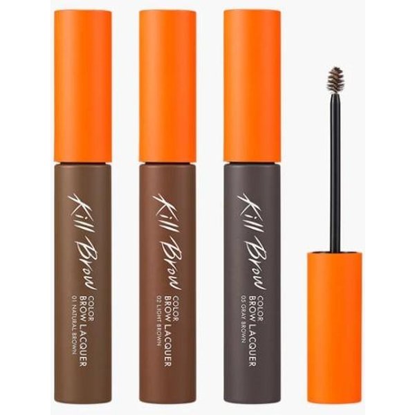Clio Laca Para Cejas Kill Brow Color (3 Colores) 6G 001 Natural Brown Orange-image