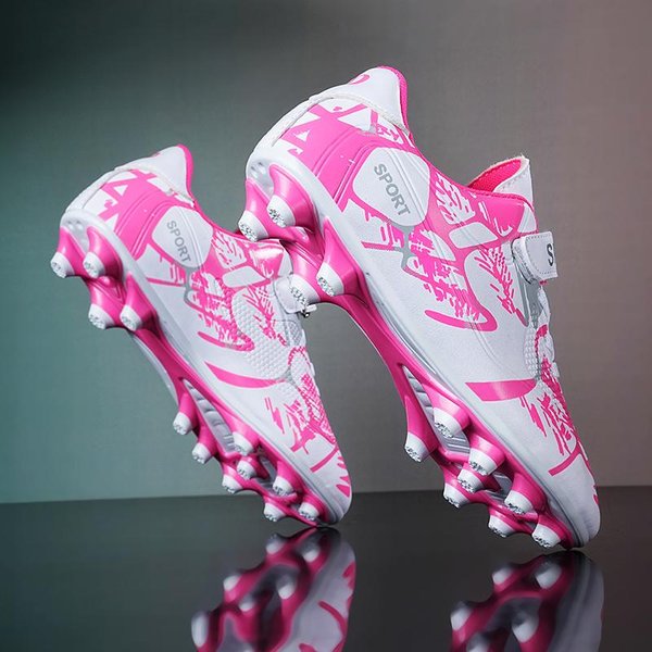 Buty PiłKarskie DziecięCe Buty PiłKarskie DziecięCe Buty PiłKarskie ChłOpięCe DziewczęCe Profesjonalne Korki PiłKarskie AntypośLizgowe Buty PiłKarskie Tf/Fg Buty PiłKarskie Na ZewnąTrz 32-image