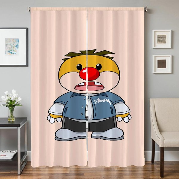 Cortinas De Cocina Para Interior De Hogar Para Sala De Estar 2 Piezas Cortinas Opacas Cortina De Puerta M-Moore Park ParticióN DecoracióN De Dormitorio W50Xh70Cmx2Pcs-Cl-image