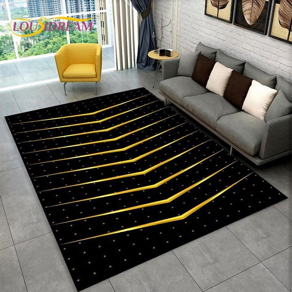 3D Abstrakcyjne Nowoczesne Geometryczne Iluzja Dywan Do SkłAdania, Dywan Dywan Do Salonu Sypialnia Sofa Wycieraczka Decor, Gra Dla Dzieci AntypośLizgowa Mata PodłOgowa 40X60Cm(15X23In)-image
