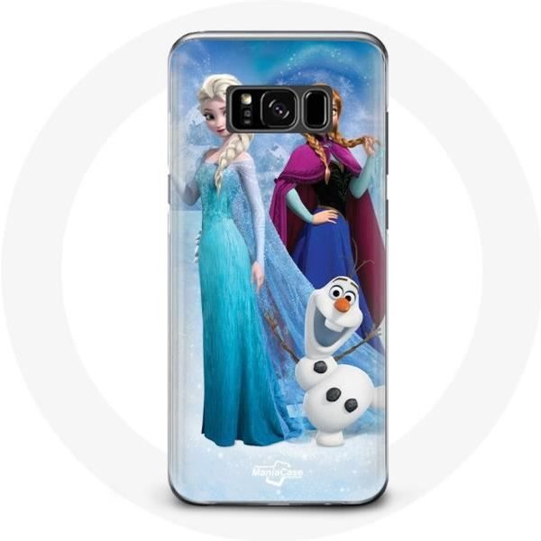 Funda - Maniacase - Samsung Galaxy S8 - Frozen - Flexible - ProteccióN Infantil Negro-image
